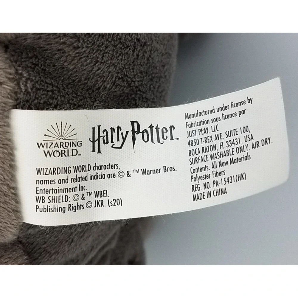 Harry Potter Fang Neapolitan Mastiff Hagrids Dog Plush Stuffed‎ Animal 12